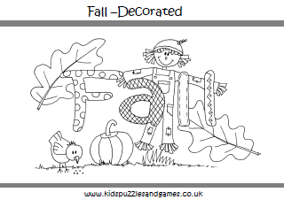 43 Coloring Pages Fall Theme , Free HD Download