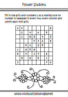 Flower Sudoku - Medium 