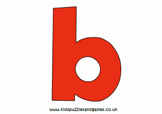 B - Words Beginning with Letter B - Kids Puzzles and Games