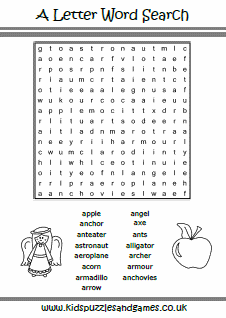 printable word searches