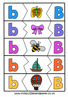 B - Words Beginning with Letter B - Kids Puzzles and Games