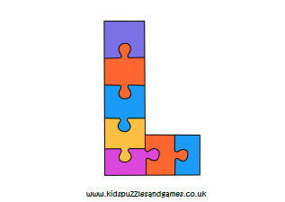 Letter L Kids Puzzles And Games
