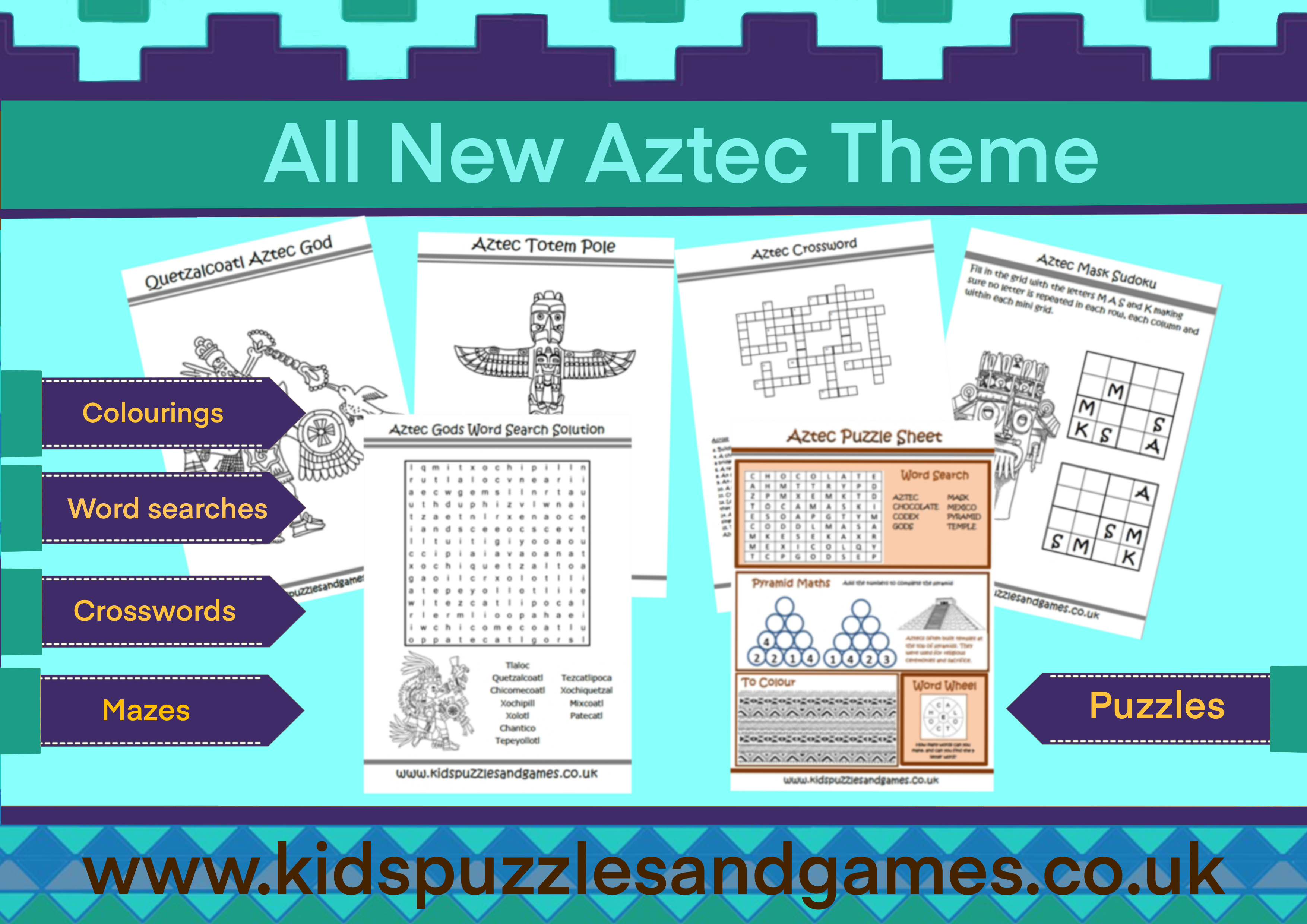 All New Aztec Theme Added