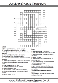 Puzzle Sheets Crossword Kids Puzzles And Games