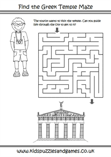 ANCIENT GREECE PUZZLES