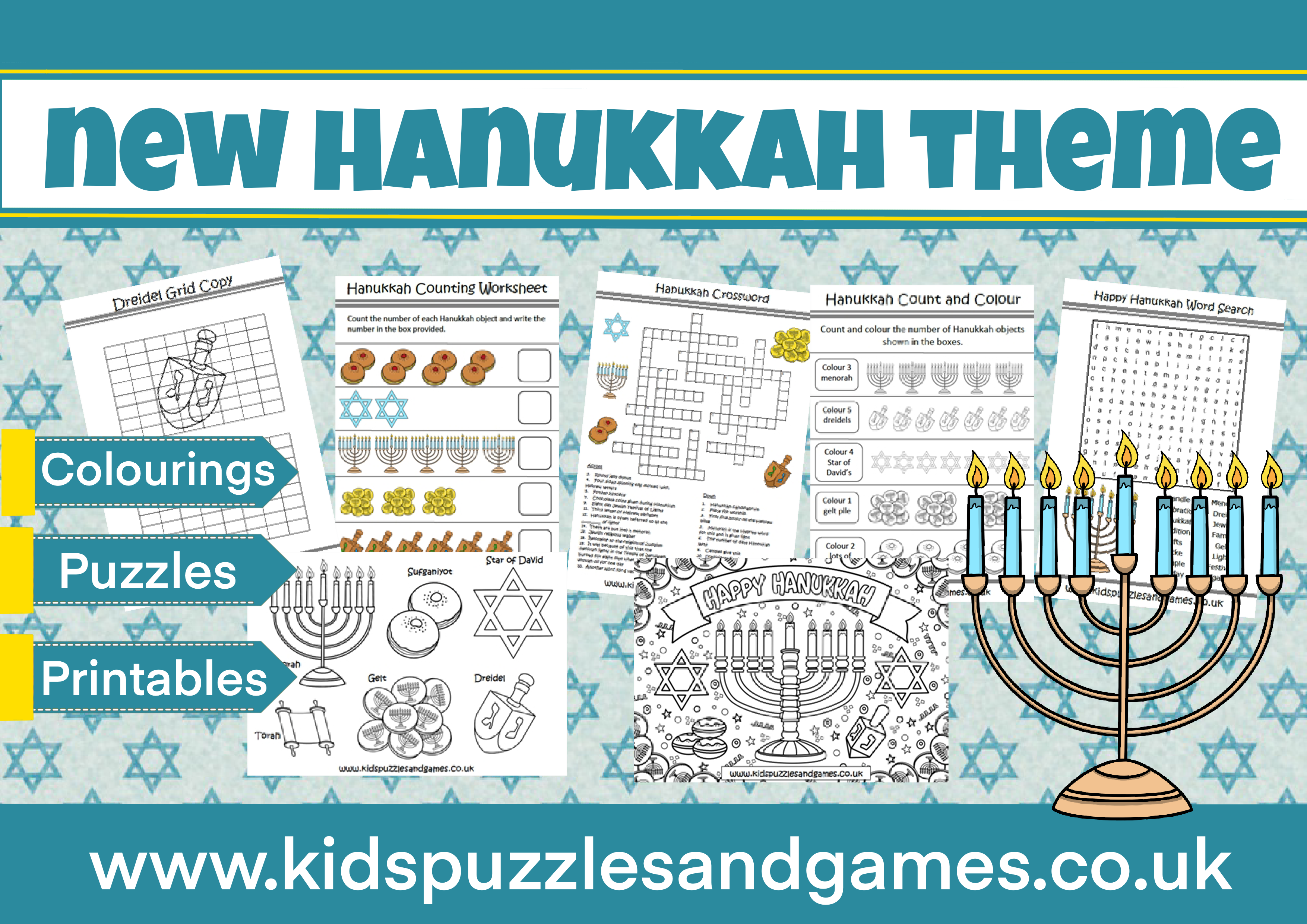 All New Hanukkah Theme Added