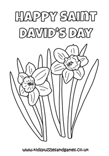 St David's Day - Kids Puzzles and Games