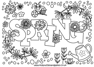 Spring - Kids Puzzles and Games