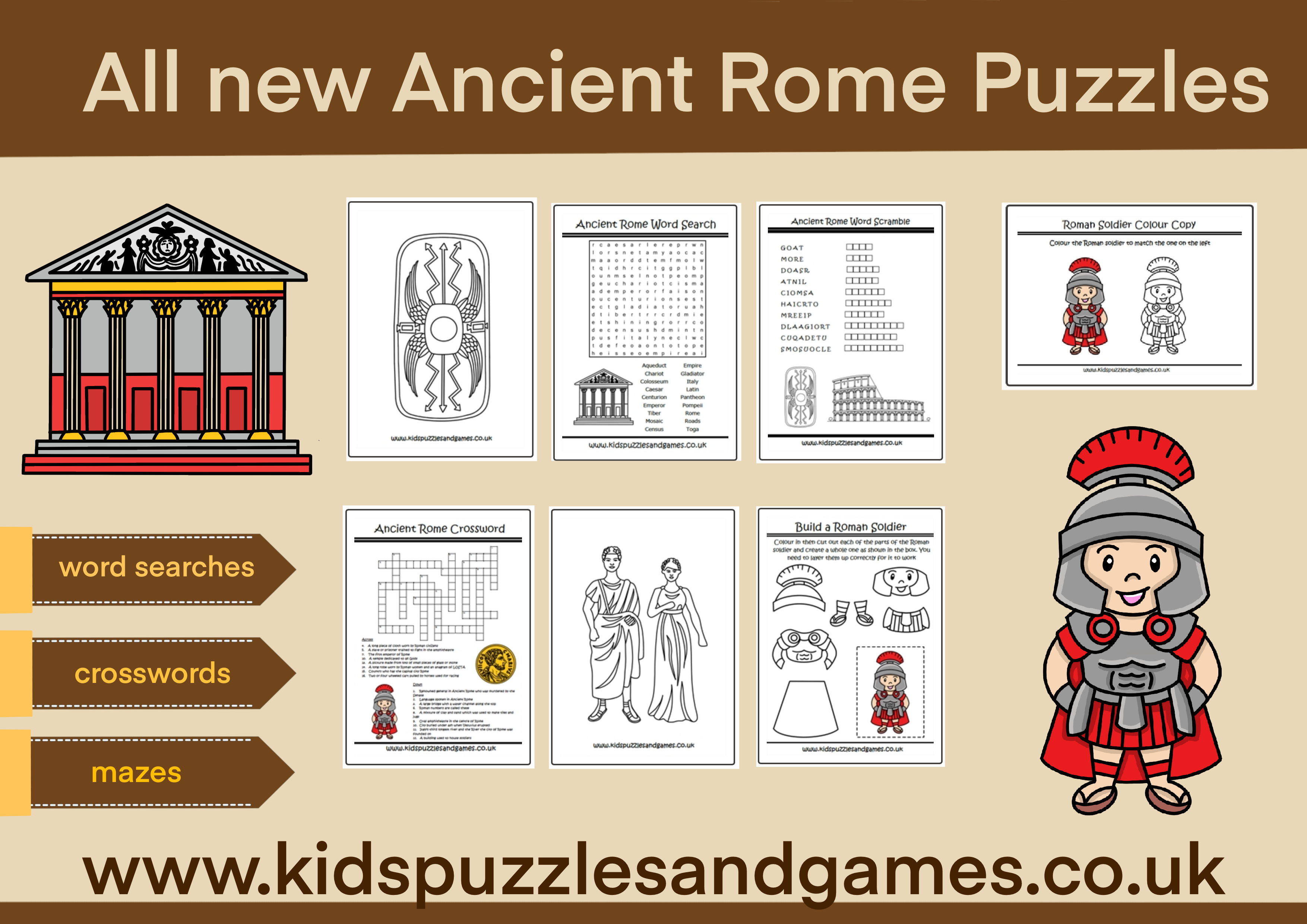 Rome Puzzle - Jogo Grátis Online