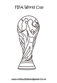 fifa world cup trophy sketch