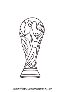 fifa world cup trophy sketch