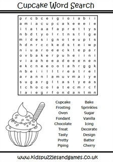 Kids 1 wordsearch - Recursos de ensino