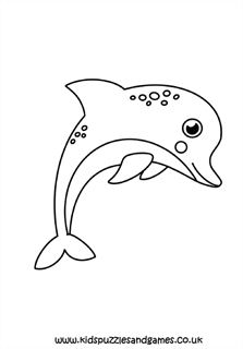 Realistic Dolphin Coloring Pages - Get Coloring Pages