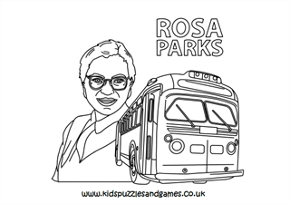 montgomery bus boycott coloring pages