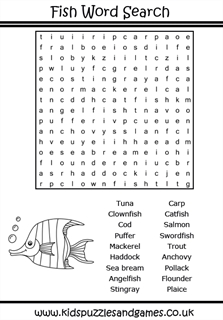 Shadow matching game of Funny Catfish animals for preschool kids